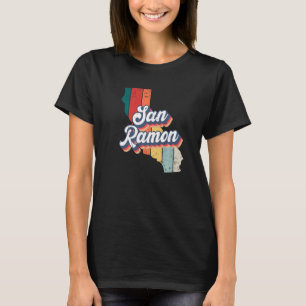 Camiseta San Ramon City Retro Vintage Hometown California P