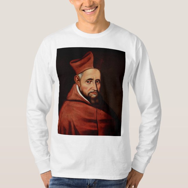 Camiseta San Roberto Belarmino Patrono de los canonistas (Anverso)