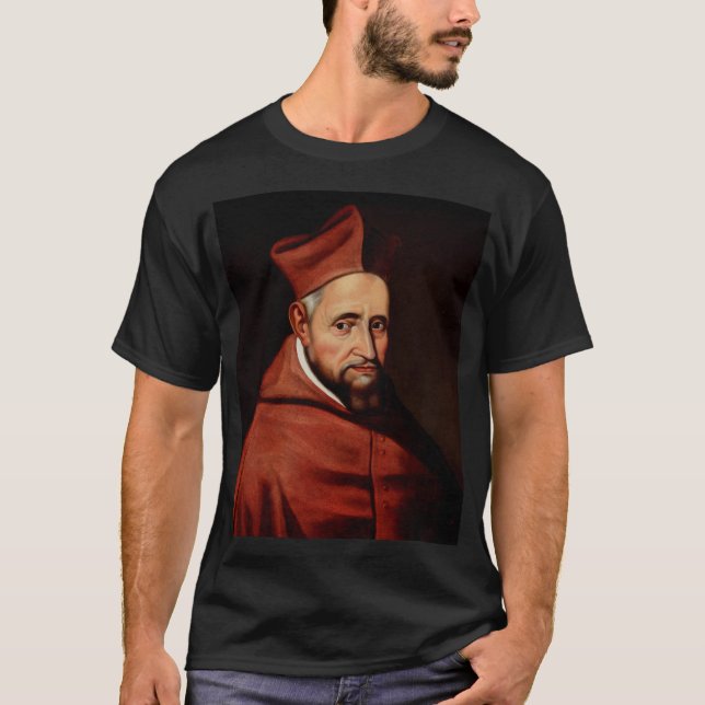 Camiseta San Roberto Belarmino Patrono de los canonistas (Anverso)