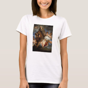 Camiseta San Rosario intercediendo por los golpeados