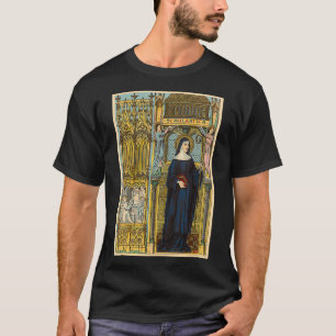 Camiseta San Scholastica Benedicto Santos Católicos Benedic