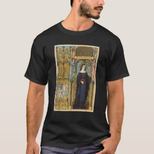 Camiseta San Scholastica Benedicto Santos Católicos Benedic