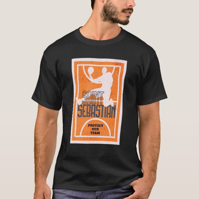 Camiseta San Sebastián Dunk Patrocinador del Deporte (Anverso)