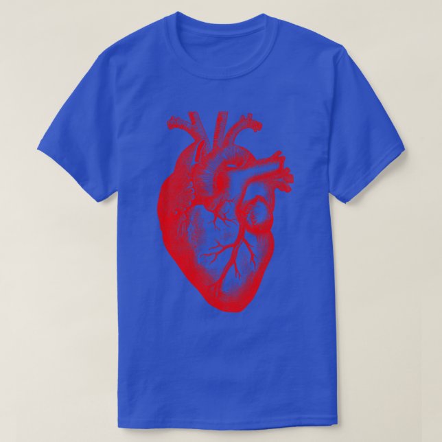 Camiseta San Valentín anatómico de los estudiantes de medic (Diseño del anverso)