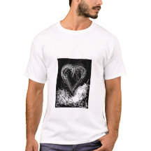 San Valentín blanco y negro