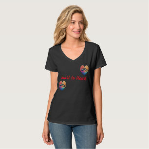 Camiseta San Valentín: Corazón a Corazón, símbolo de amor V