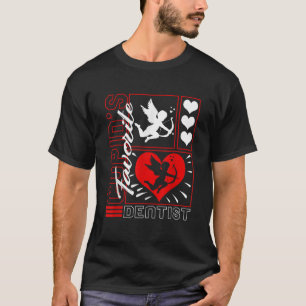 Camiseta San Valentín Cupido es el Dentista Dentista Favori