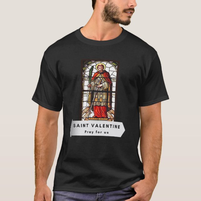 Camiseta San Valentín Día de San Valentín Santo Christi (Anverso)