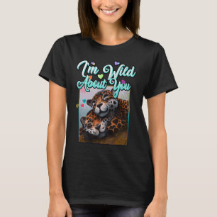 Camiseta San Valentín Estoy Loco Por Ti linda Gatita pareja