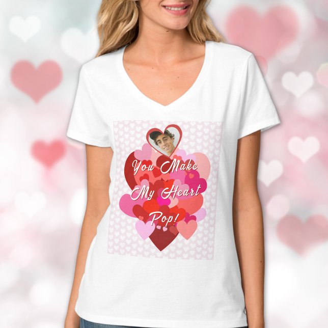 Camiseta San Valentín que haces mi corazón (Subido por el creador)
