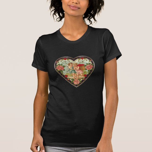 Camiseta San Valentín Victoriano A Mi Amor II (Anverso)
