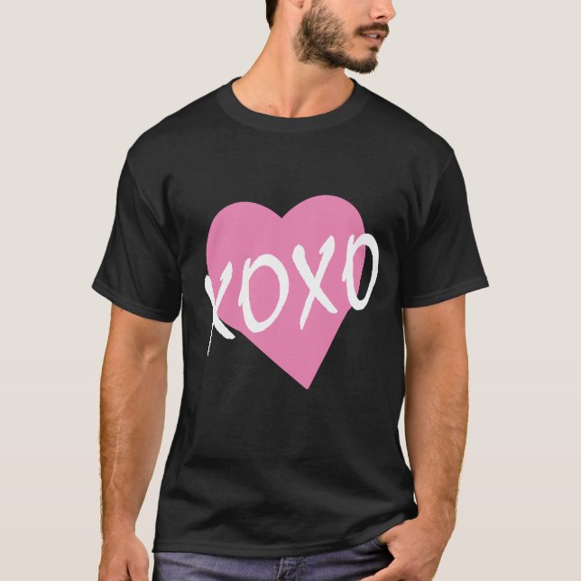 Camiseta San Valentín XOXO (Anverso)