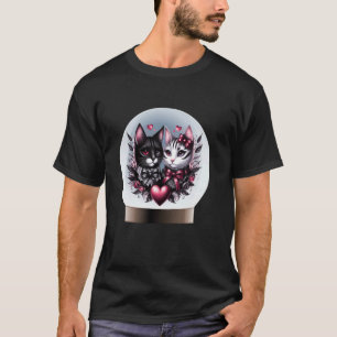 Camiseta San Valentines Góticos Antiguos y Siniestros