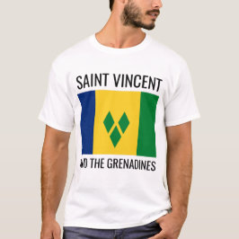 Camiseta San Vicente y las Granadinas / Bandera nacional mu
