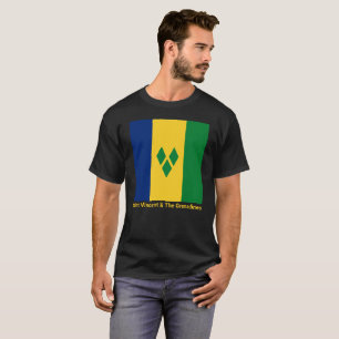 Camiseta San Vicente y las Granadinas bandera Vincy