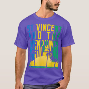 Camiseta San Vicente y las Granadinas retro Vintag de los a
