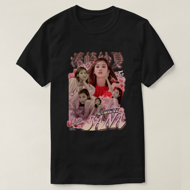 Camiseta Sana - Dos Kpop (Diseño del anverso)