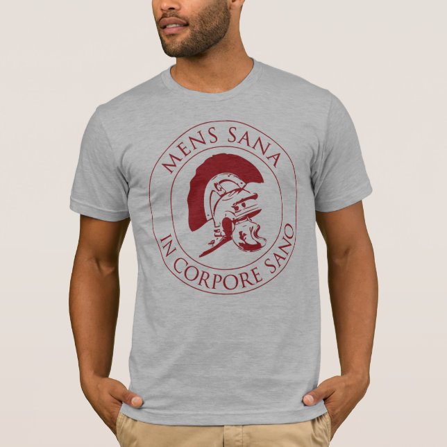 Camiseta Sana para hombre en Corpore Sano (Anverso)