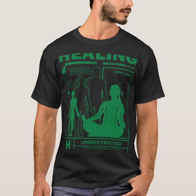 Camiseta Sanación de humanos (Anverso)