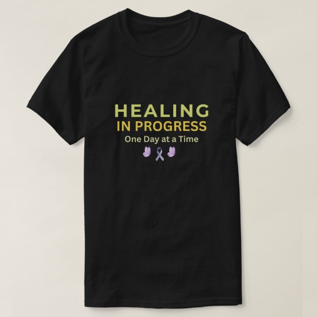 Camiseta Sanación en Curso – Inspiración Minimalis (Diseño del anverso)