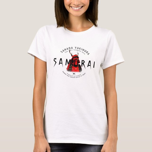Camiseta SANADA YUKIMURA (Red ver.) Tシャツ (Anverso)