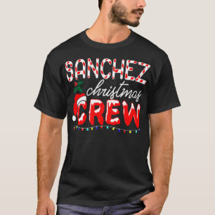 Camiseta Sanchez Apellidos Navidades Crew Gift Acción de Gr