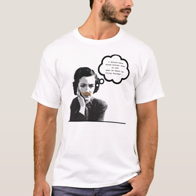 Camiseta Sánchez sucio (Anverso)