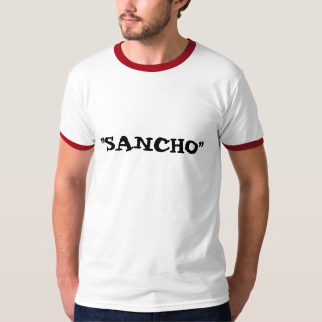 CAMISETA "SANCHO " (Anverso)