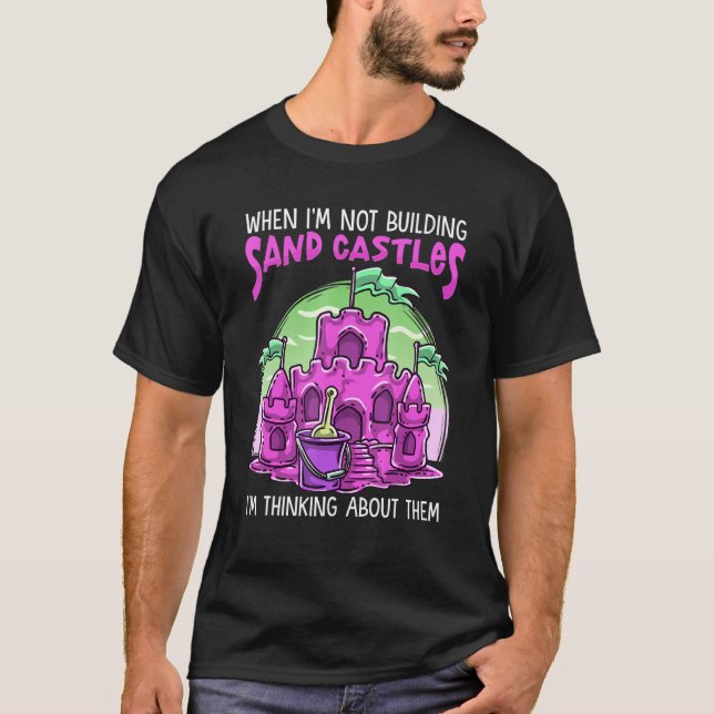 Camiseta Sand Castle Inspied Sand Castle Builder Relacionad (Anverso)