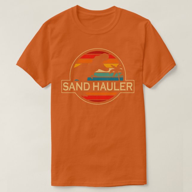 Camiseta Sand Hauler Dinosaur (Diseño del anverso)