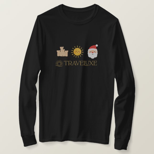 Camiseta Sand Sun & Santa (Anverso del diseño)