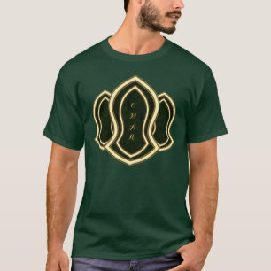 Camiseta Sandalia del mármol y del oro (verdes) del profet