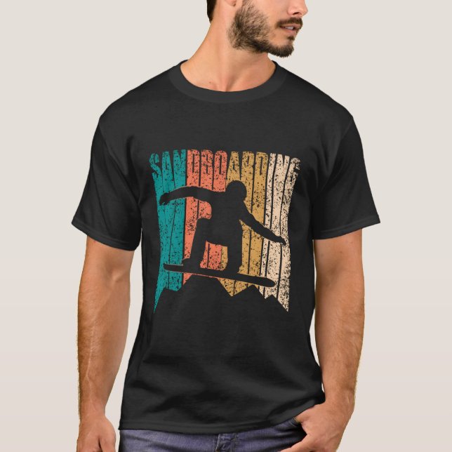 Camiseta Sandboard Sandboard Sandboarder Sand (Anverso)