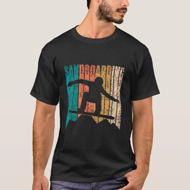 Camiseta Sandboarding Sandboard Sandboarder Sand (Anverso)