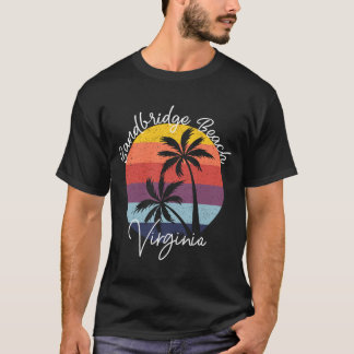 Camiseta Sandbridge Beach Virginia Vintage 1960'S Beach Sur