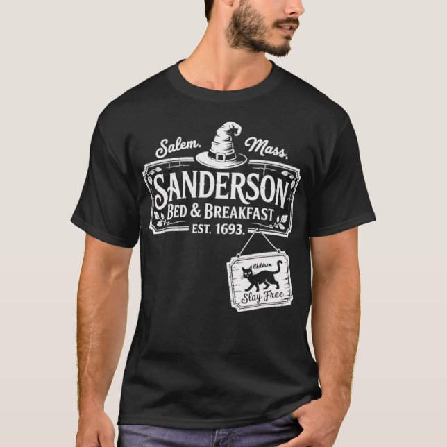 Camiseta Sanderson Bed & Breakfast (Anverso)