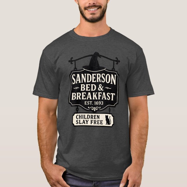 Camiseta Sanderson Bed & Breakfast (Anverso)