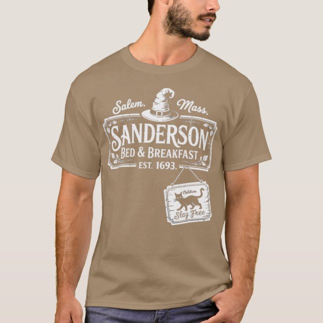 Camiseta Sanderson Bed & Breakfast (Anverso)