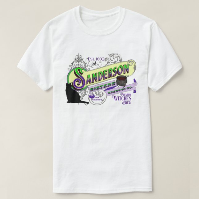 Camiseta Sanderson Sisters Brewing Co. (Diseño del anverso)