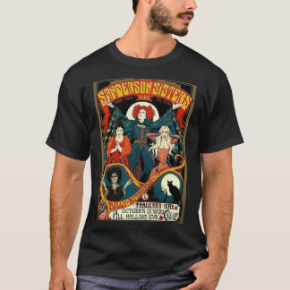 Camiseta Sanderson Sisters Vintage Tour Poster T-Shirt Esse