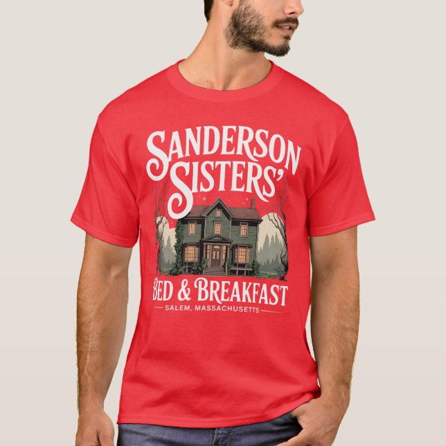 Camiseta Sanderson Sisters's Bed & Breakfast (Anverso)