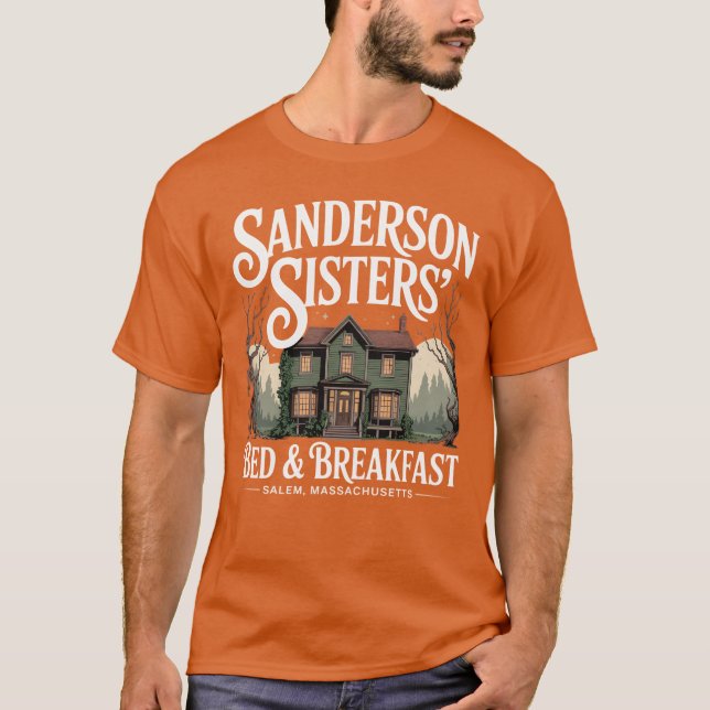 Camiseta Sanderson Sisters's Bed & Breakfast (Anverso)