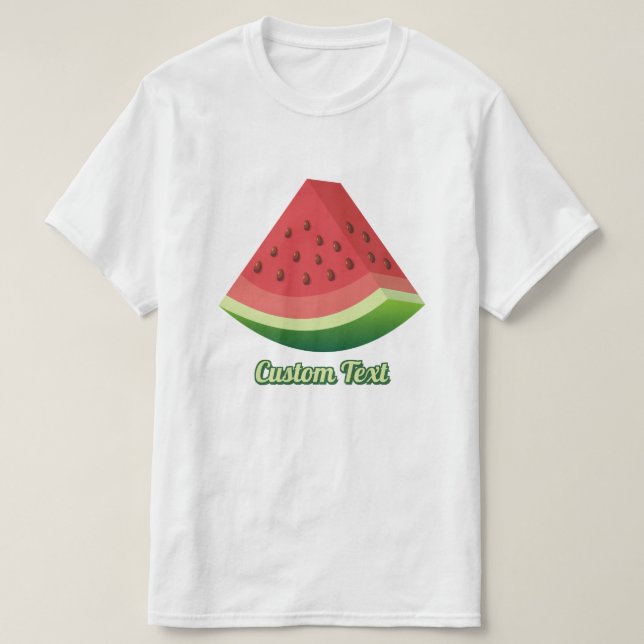 Camiseta sandía (Diseño del anverso)