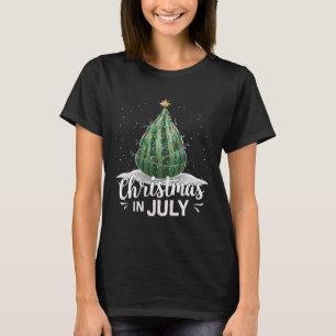 Camiseta Sandía Árbol de Navidad Navidad en Julio Verano
