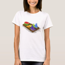 Camiseta sandía arcoiris