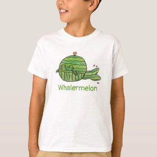 Camiseta sandía ballena Whalermelon