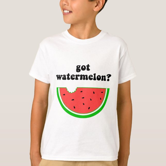 Camiseta ¿Sandía conseguida? (Anverso)