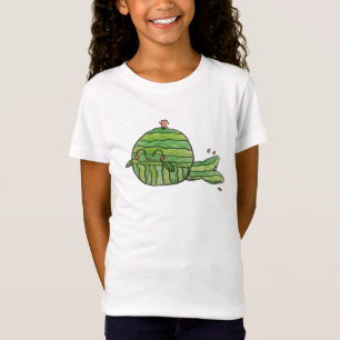 Camiseta sandía de ballena (chicas)