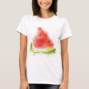 Camiseta Sandía de la acuarela