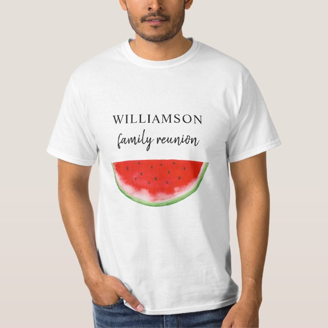 Camiseta Sandía de Reunión Familiar (Anverso)
